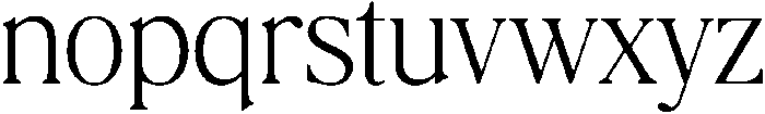 Dreaming Regular otf (400) Font LOWERCASE