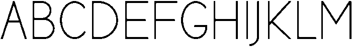 Dreaming Regular otf (400) Font UPPERCASE