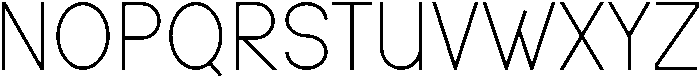 Dreaming Regular otf (400) Font UPPERCASE