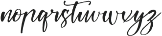 Dreams Pluffy Italic otf (400) Font LOWERCASE