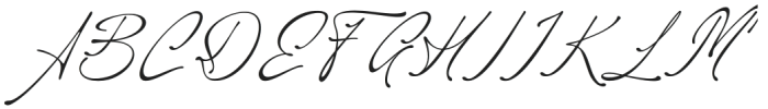 Dreams Symphony Signature Reg otf (400) Font UPPERCASE