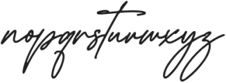 DreamstrokeScript Regular otf (400) Font LOWERCASE