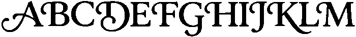 Dreamy Antiqua Serif otf (400) Font UPPERCASE
