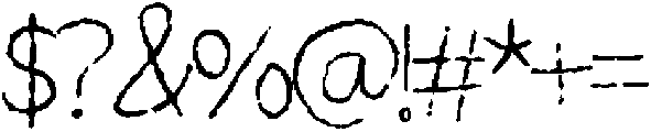 Dreamy Chalk Regular otf (400) Font OTHER CHARS