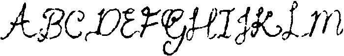 Dreamy Chalk Regular otf (400) Font UPPERCASE