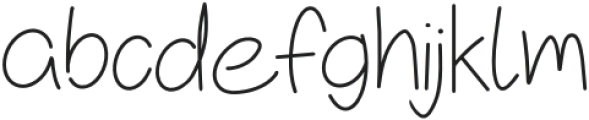 Dreamy Doodles Regular otf (400) Font LOWERCASE