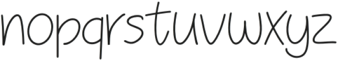 Dreamy Doodles Regular otf (400) Font LOWERCASE