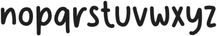Dreamy Notes Bold otf (700) Font LOWERCASE