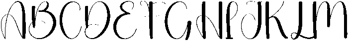 Dreamy Regular otf (400) Font UPPERCASE