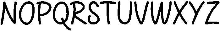 Dreamy Regular otf (400) Font UPPERCASE