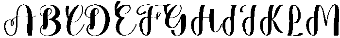 Dreamy Sakura Regular otf (400) Font UPPERCASE