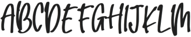 DreamyBrush Regular otf (400) Font LOWERCASE