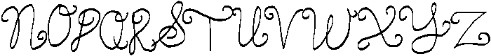 DreamyFont Regular otf (400) Font UPPERCASE