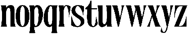 Dreince otf (400) Font LOWERCASE