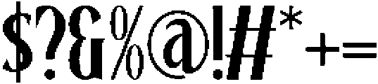 Drevanth otf (400) Font OTHER CHARS