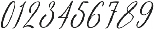 Driana Brideth Italic otf (400) Font OTHER CHARS