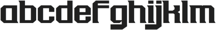 Driftrot Regular Regular otf (400) Font LOWERCASE