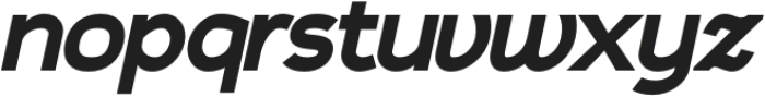 Driftune Black Italic otf (900) Font LOWERCASE