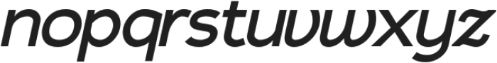 Driftune Bold Italic otf (700) Font LOWERCASE