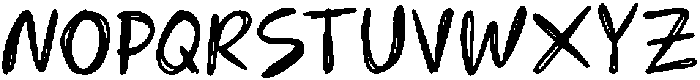 Drifty Pen Regular otf (400) Font UPPERCASE