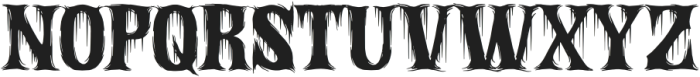 Drip Thorny otf (400) Font UPPERCASE