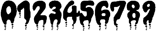 Dripcore otf (400) Font OTHER CHARS