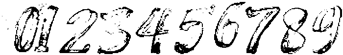 Dripline Regular otf (400) Font OTHER CHARS
