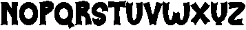 Dripping Water Regular otf (400) Font UPPERCASE