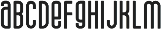 Drive-in Solid otf (400) Font LOWERCASE