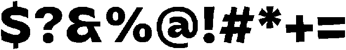 Driza otf (400) Font OTHER CHARS