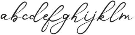 Dronningen signature Regular ttf (400) Font LOWERCASE