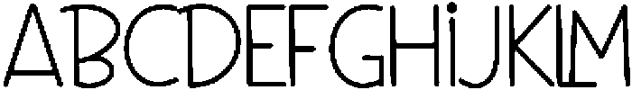 Drummer Regular otf (400) Font UPPERCASE