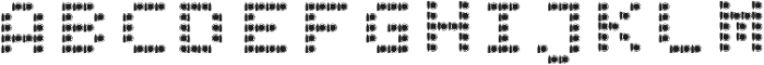 Drunken Pixel BC_SmallCaps otf (400) Font UPPERCASE