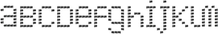 Drunken Pixel BC_Unicase otf (400) Font LOWERCASE