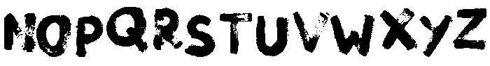 Dry Brush  TFT Regular otf (400) Font UPPERCASE