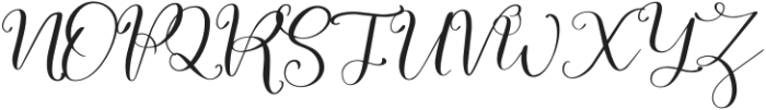 dreamlike Regular otf (400) Font UPPERCASE