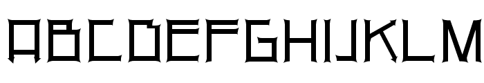 DragonTail Font UPPERCASE