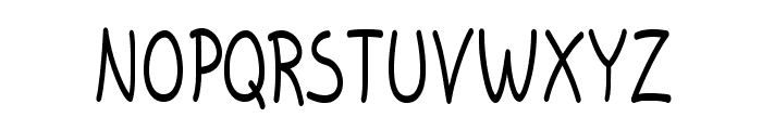Drawon-CondensedRegular Font LOWERCASE