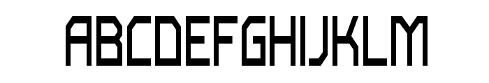 Dretch-CondensedRegular Font UPPERCASE