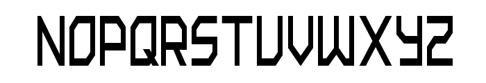 Dretch-CondensedRegular Font UPPERCASE