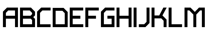 Dretch Font UPPERCASE