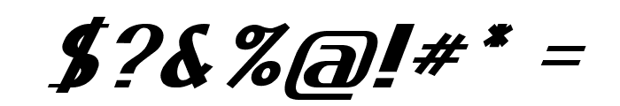 Drivel-BoldItalic Font OTHER CHARS