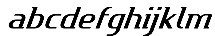 Drivel-Italic Font LOWERCASE