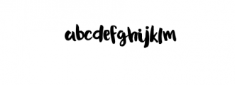 Drawing a life.ttf Font LOWERCASE