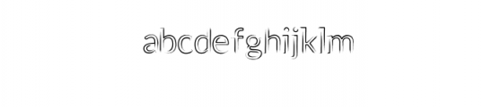 Drawvetica Font Font LOWERCASE