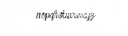 Drillmaster Font LOWERCASE