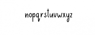 DropSwing-Italic.otf Font LOWERCASE