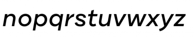 Draft A Medium Italic Font LOWERCASE