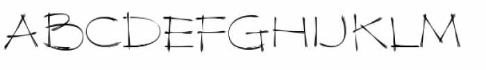 Dragline BTN Light Font UPPERCASE