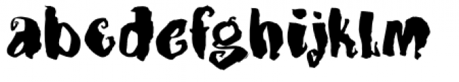Dragonblood Font LOWERCASE